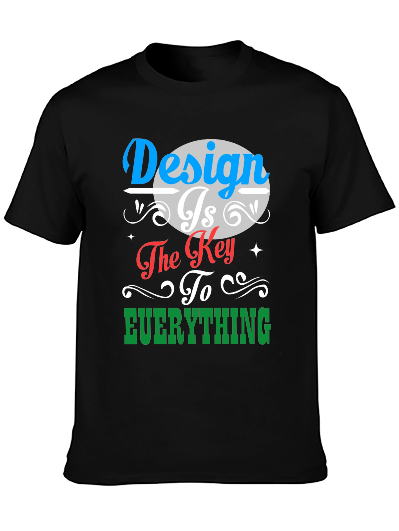 Design is Key Graphic T-Shirt