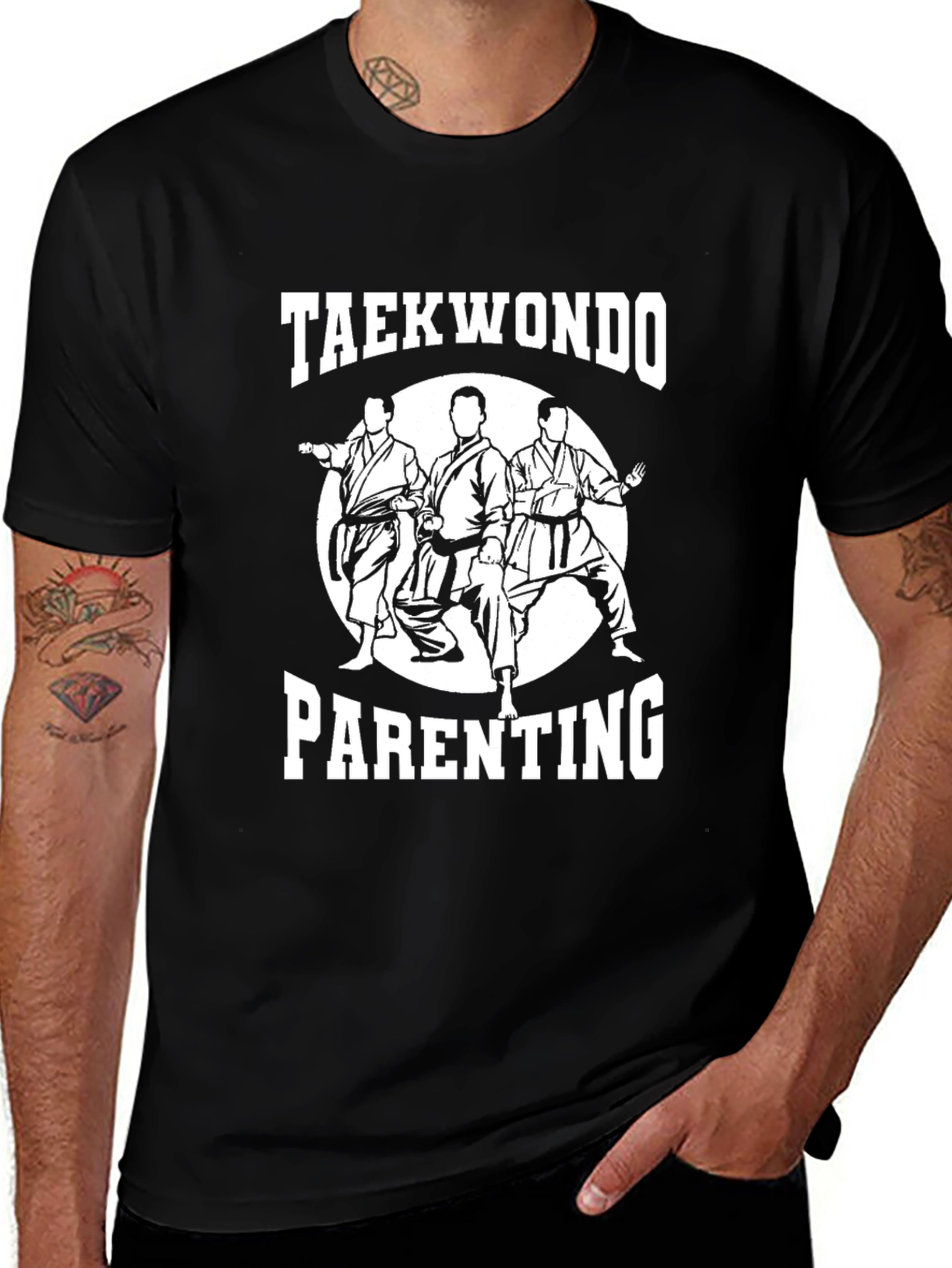 Taekwondo Parenting Graphic Tee
