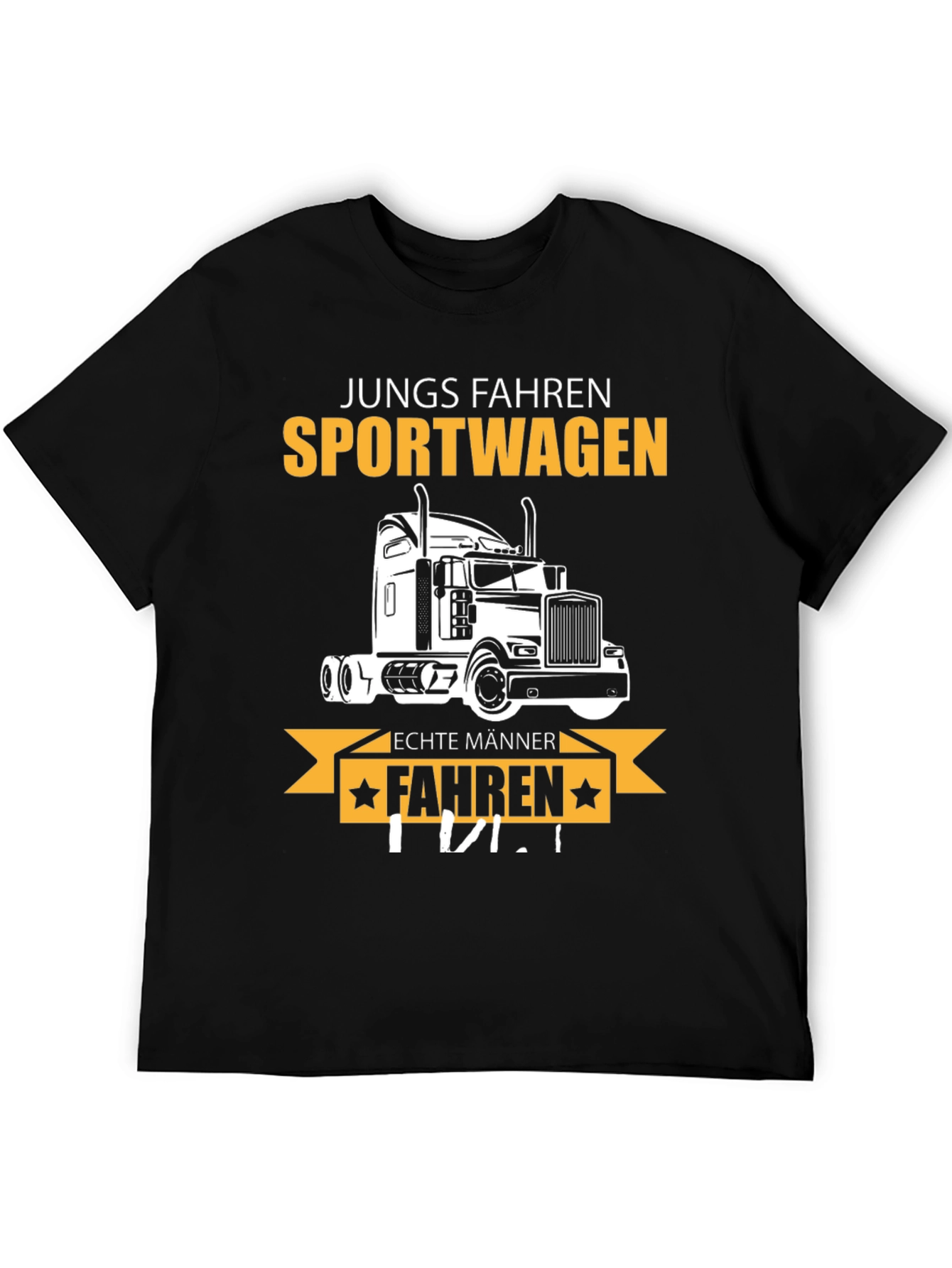 Truck Driver T-Shirt - Real Men Drive Trucks