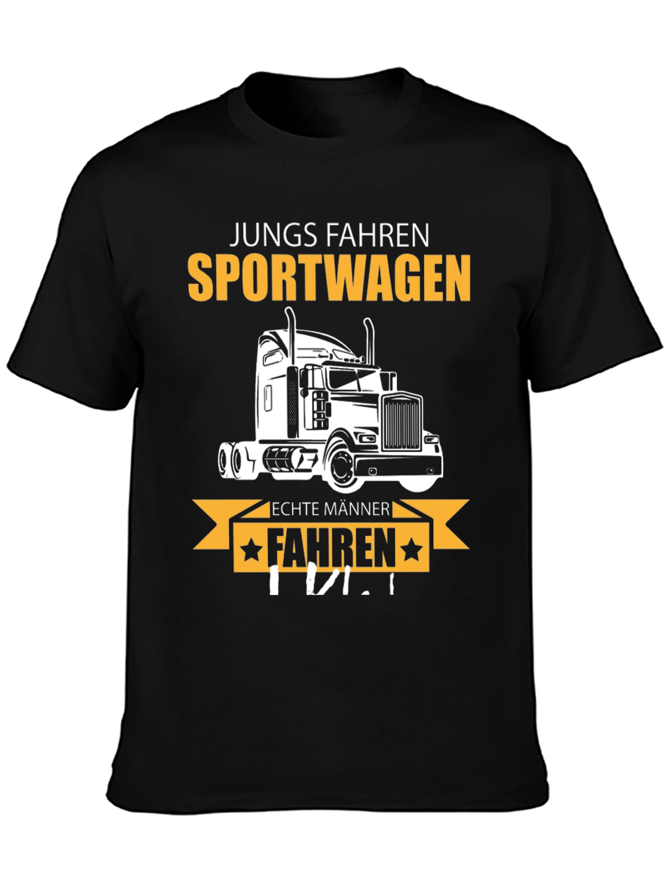 Truck Driver T-Shirt - Real Men Drive Trucks