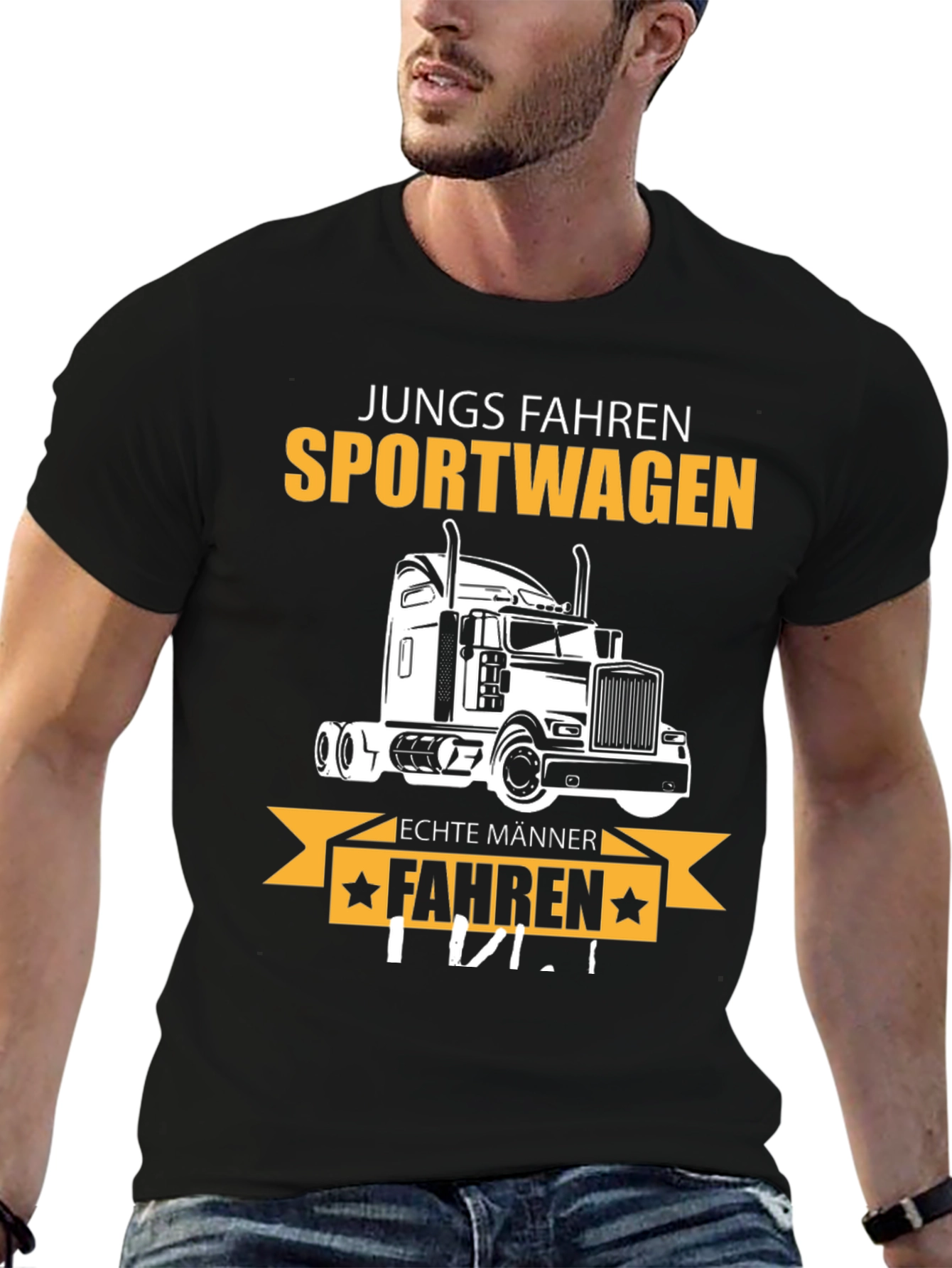 Truck Driver T-Shirt - Real Men Drive Trucks