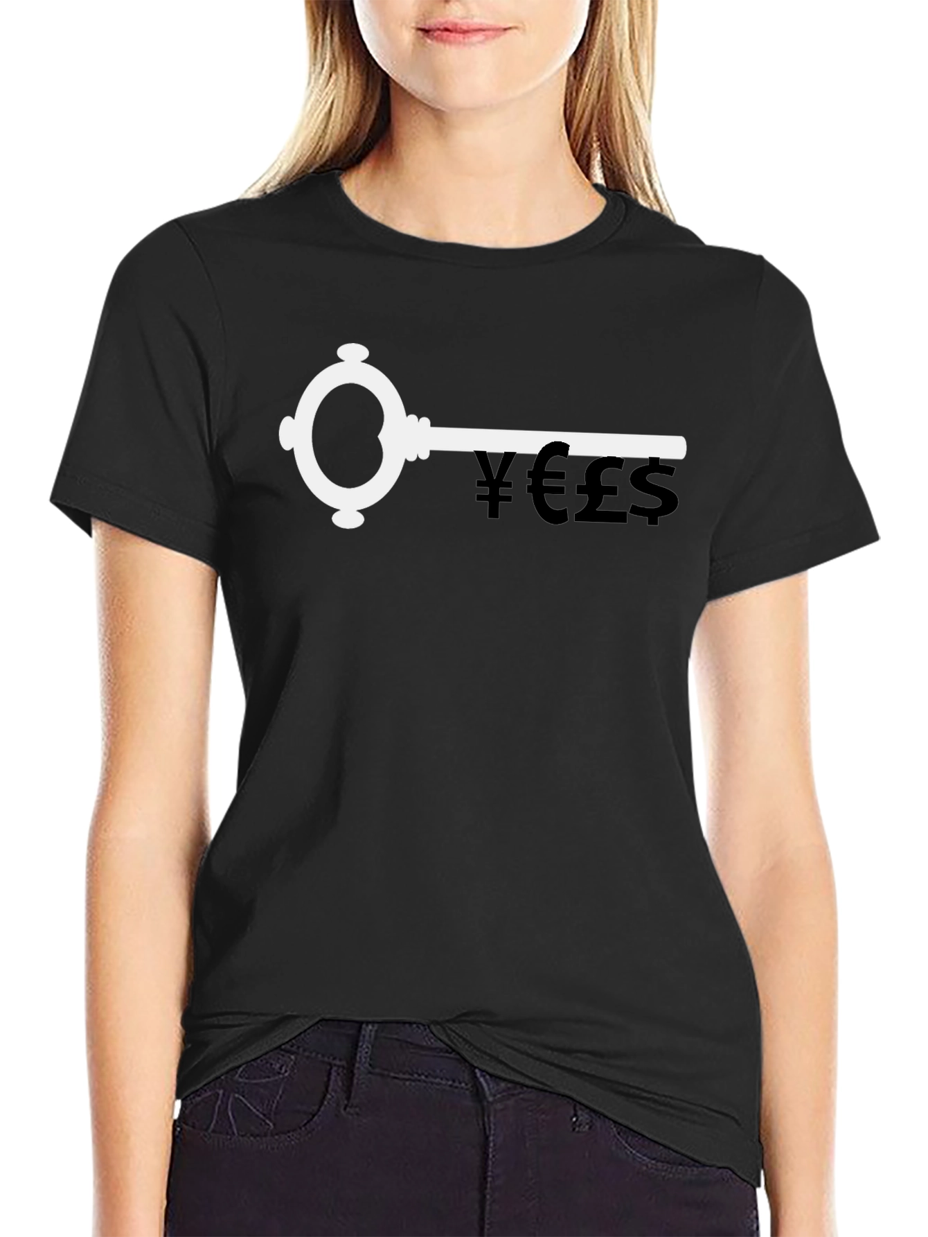 Key to Success Black T-Shirt