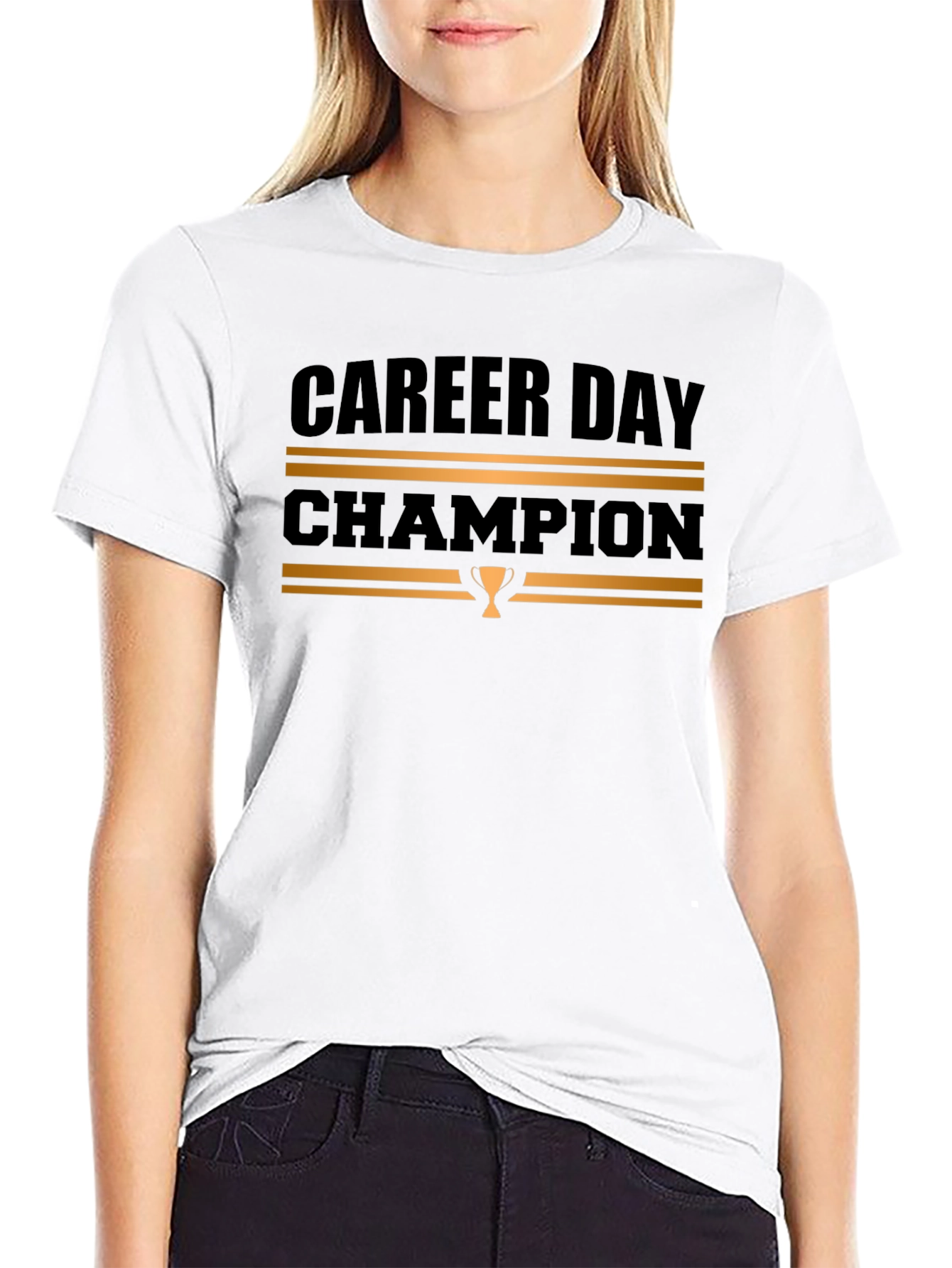Career Day Champion Black T-Shirt