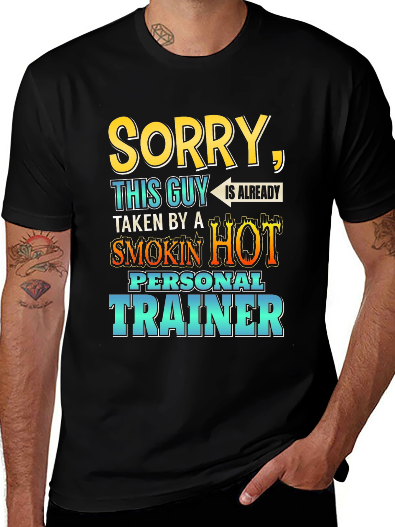 Funny Personal Trainer T-Shirt for Men