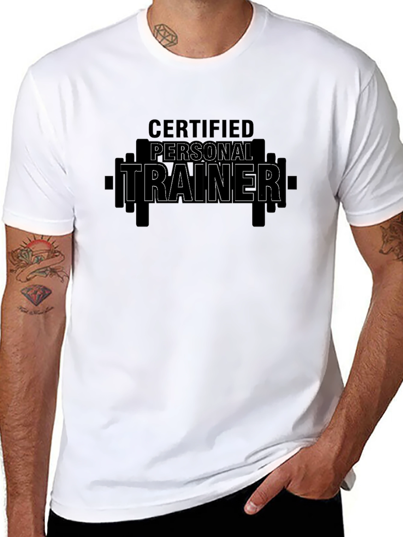 Certified Personal Trainer Black T-Shirt
