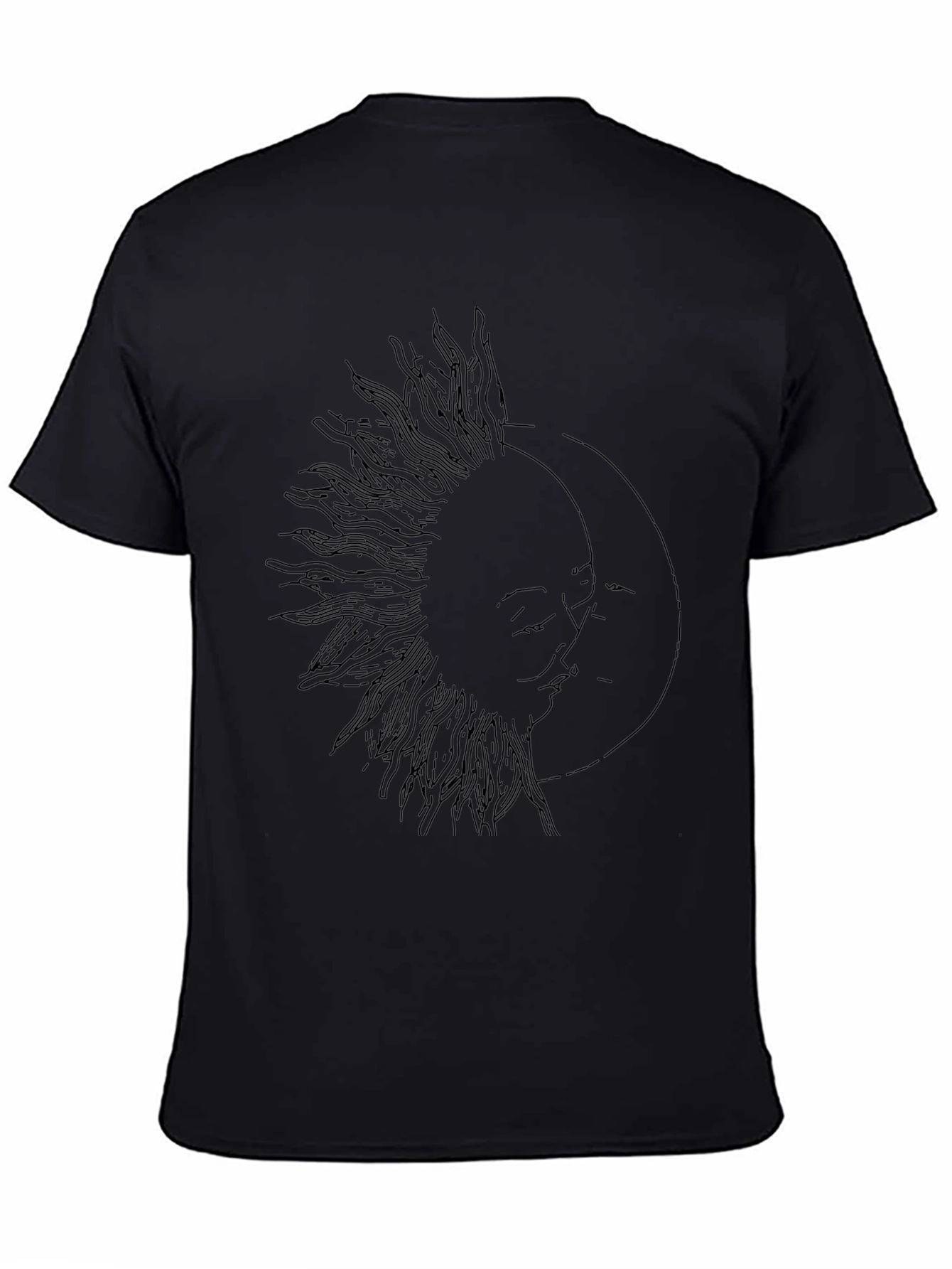 Sun and Moon Graphic T-Shirt