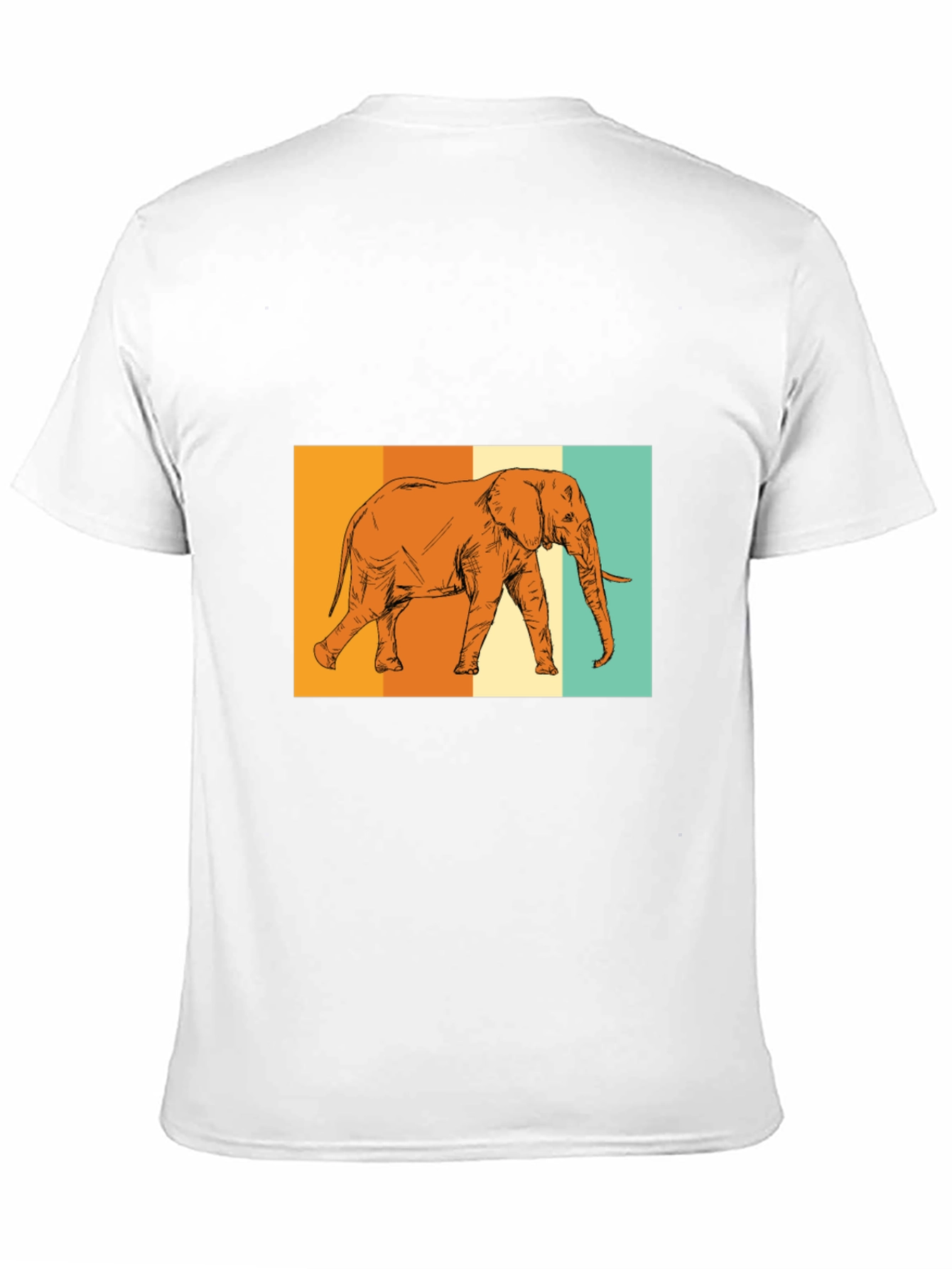 Elephant Graphic Tee - Stylish Black T-Shirt