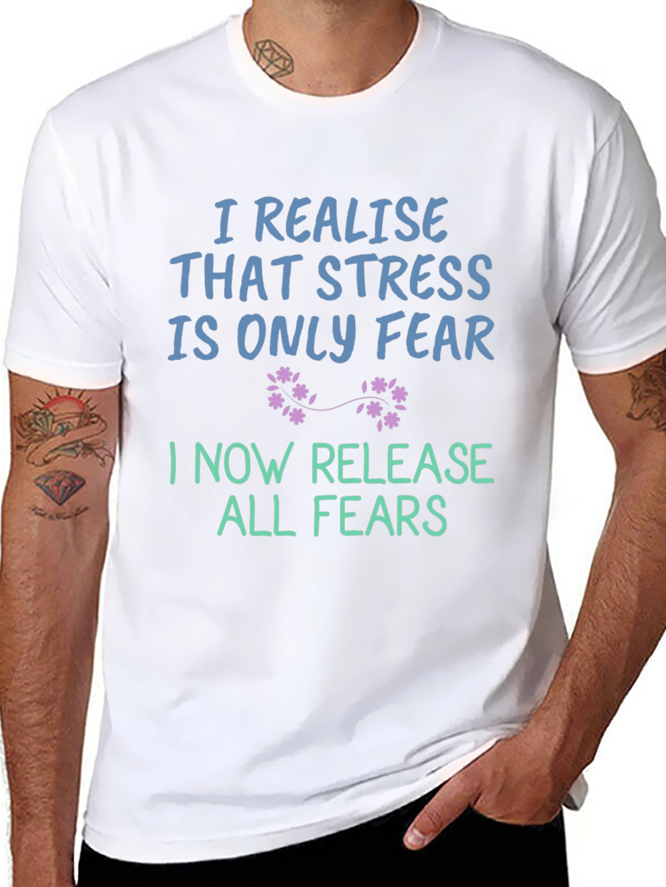 Stress Release T-Shirt - Fearless Mindset Tee