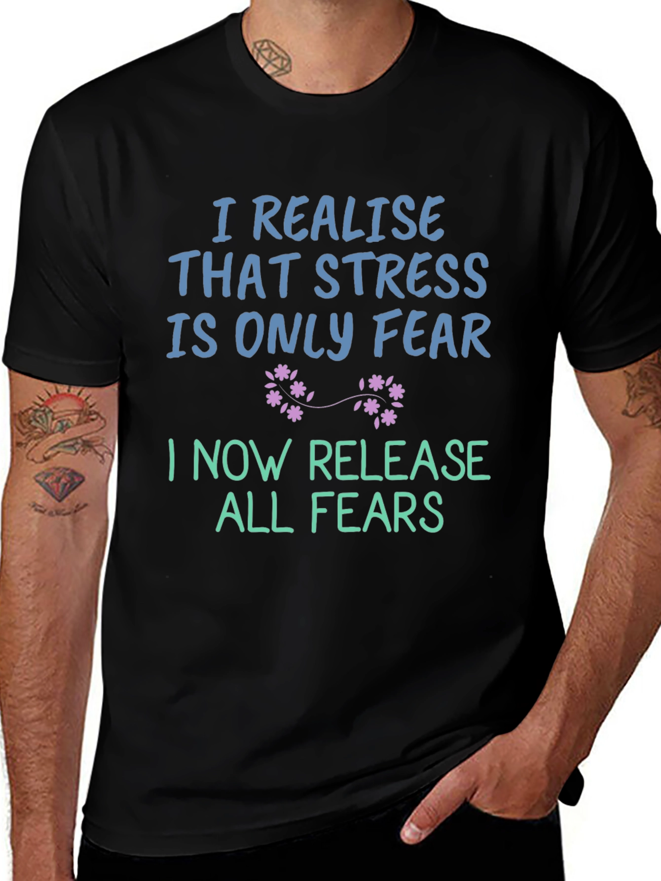 Stress Release T-Shirt - Fearless Mindset Tee