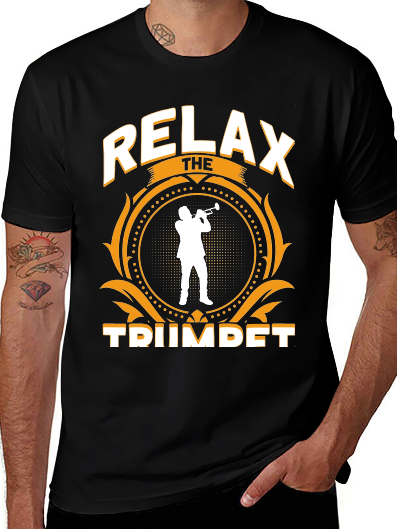 Relax The Trumpet T-Shirt - Musician Gift