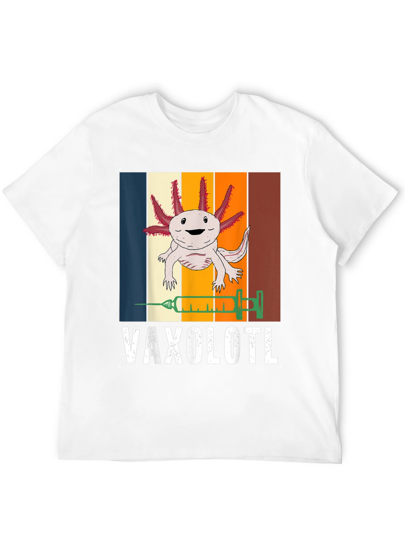 Vaxolotl T-Shirt - Funny Axolotl Vaccine Tee