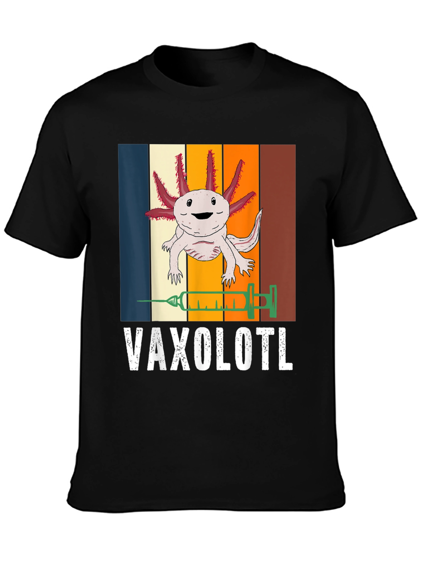 Vaxolotl T-Shirt - Funny Axolotl Vaccine Tee