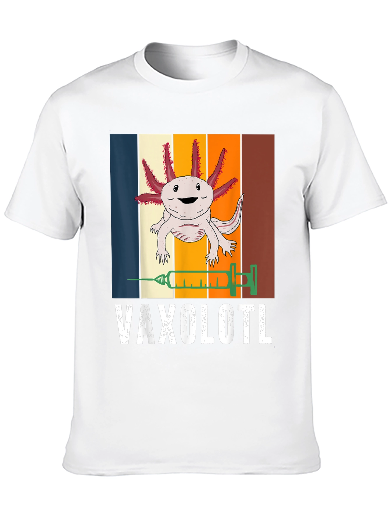 Vaxolotl T-Shirt - Funny Axolotl Vaccine Tee
