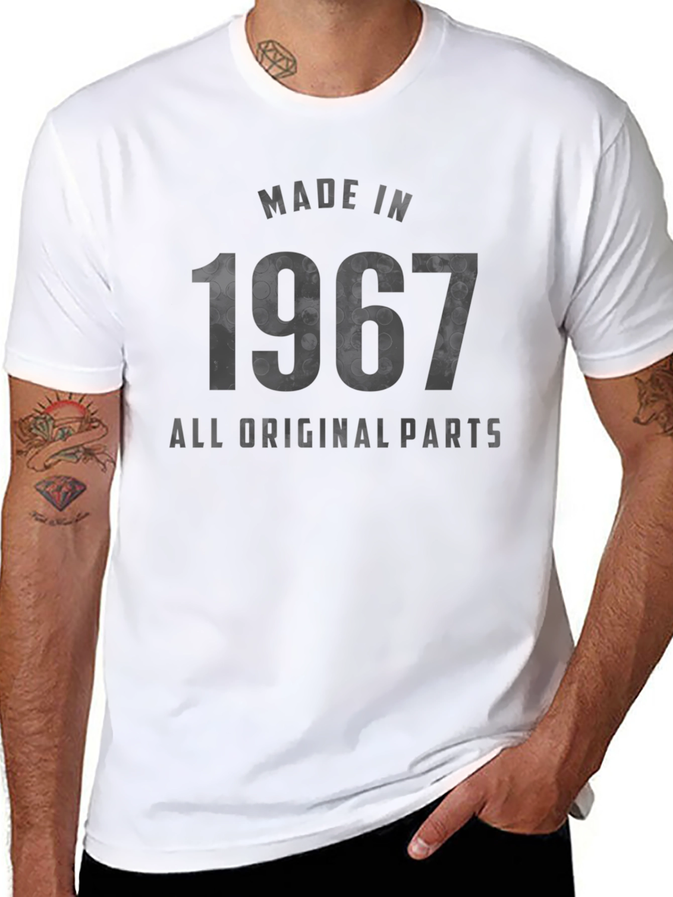 Made in 1967 All Original Parts T-Shirt