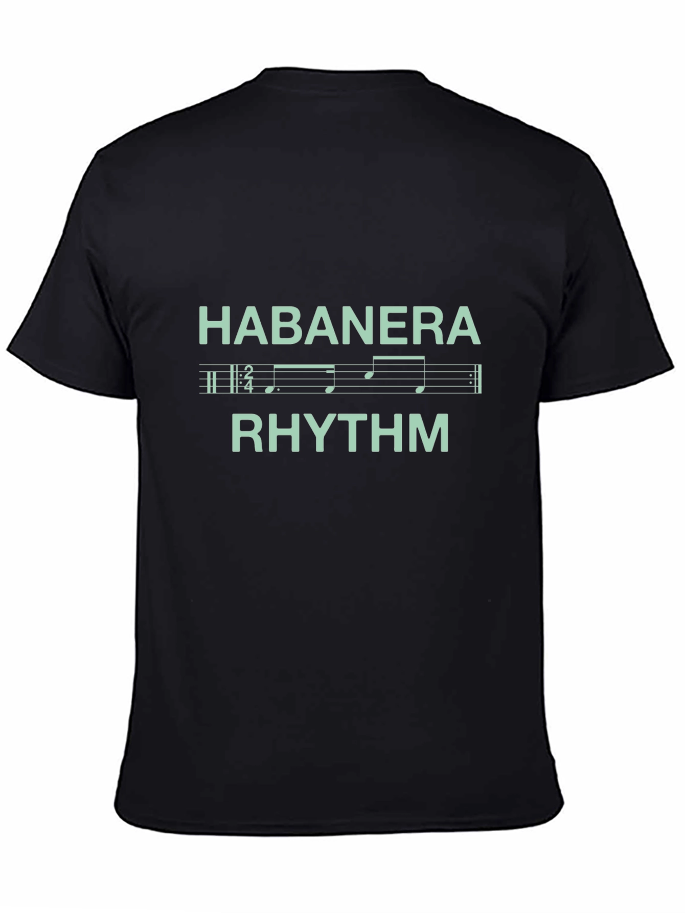 Habanera Rhythm Graphic Tee - Music Lovers T-Shirt