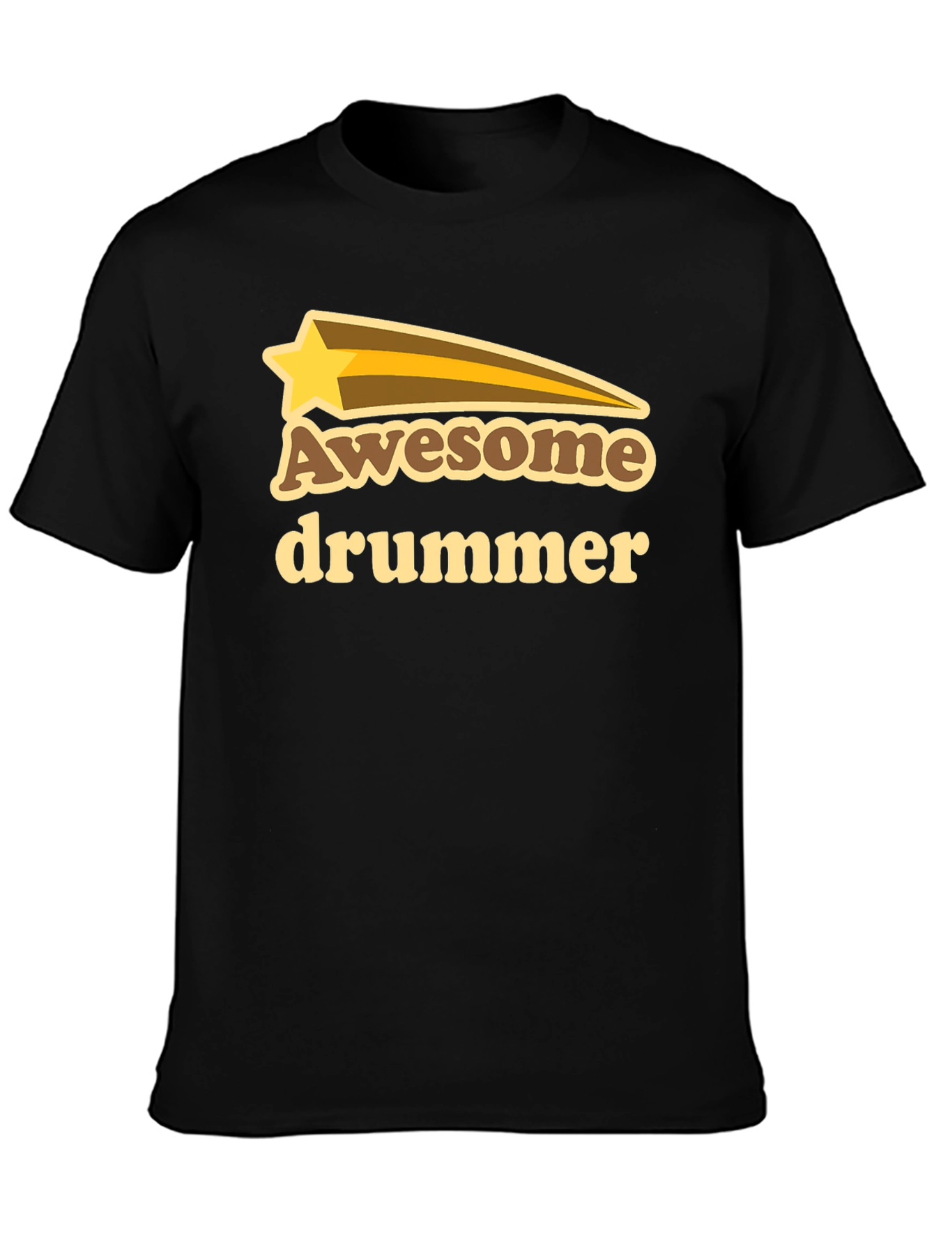 Awesome Drummer T-Shirt - Retro Style
