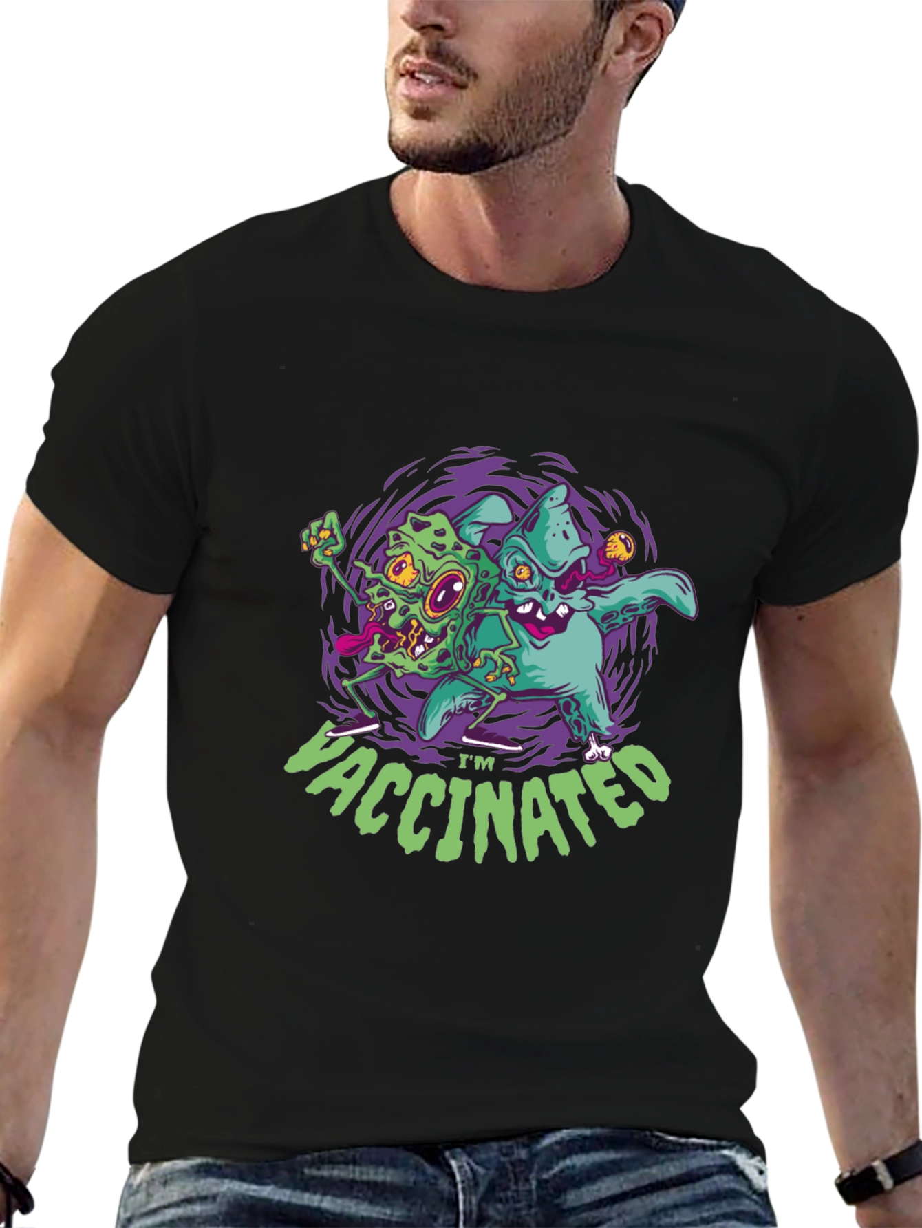Im Vaccinated Zombie T-Shirt