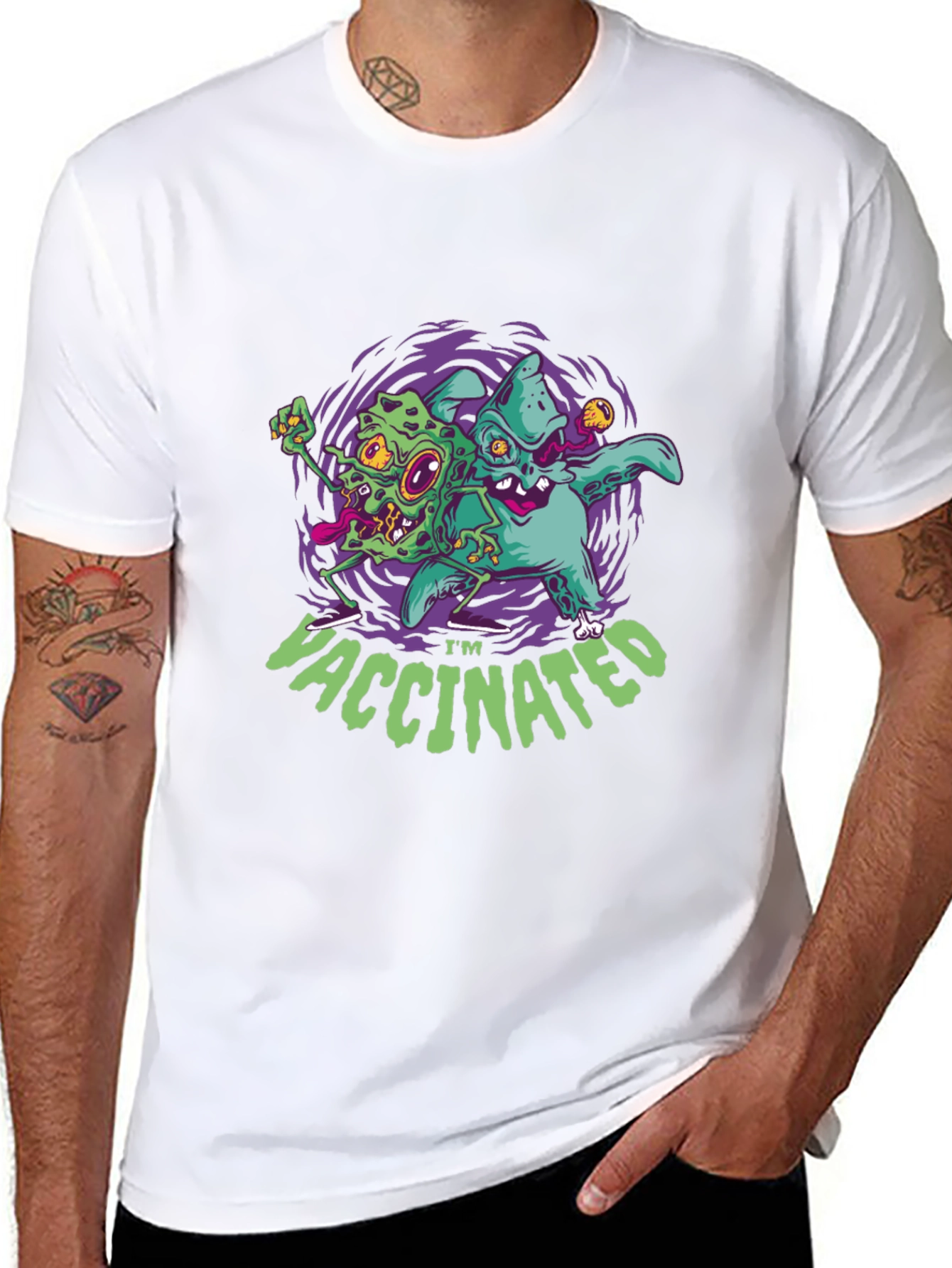 Im Vaccinated Zombie T-Shirt