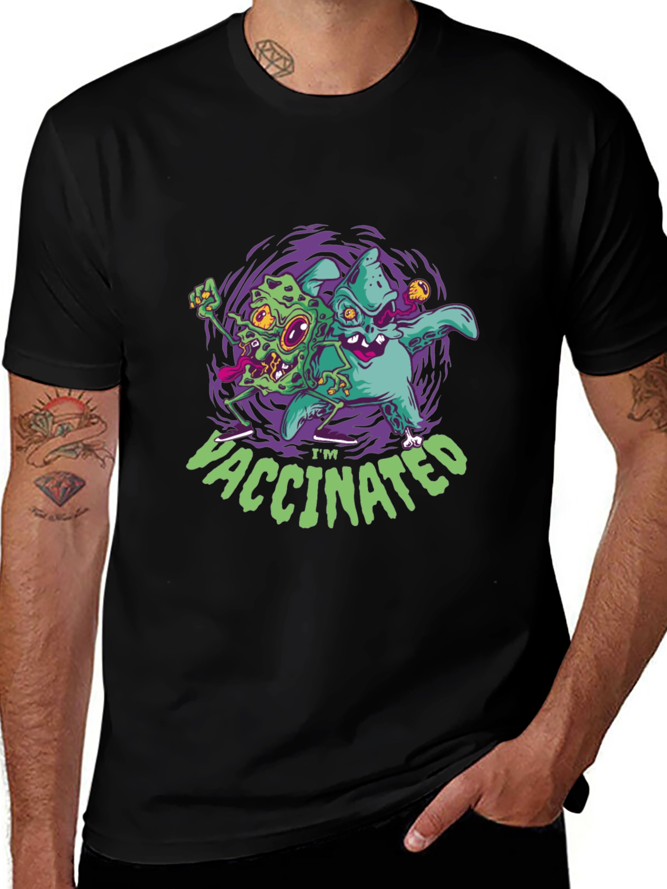Im Vaccinated Zombie T-Shirt