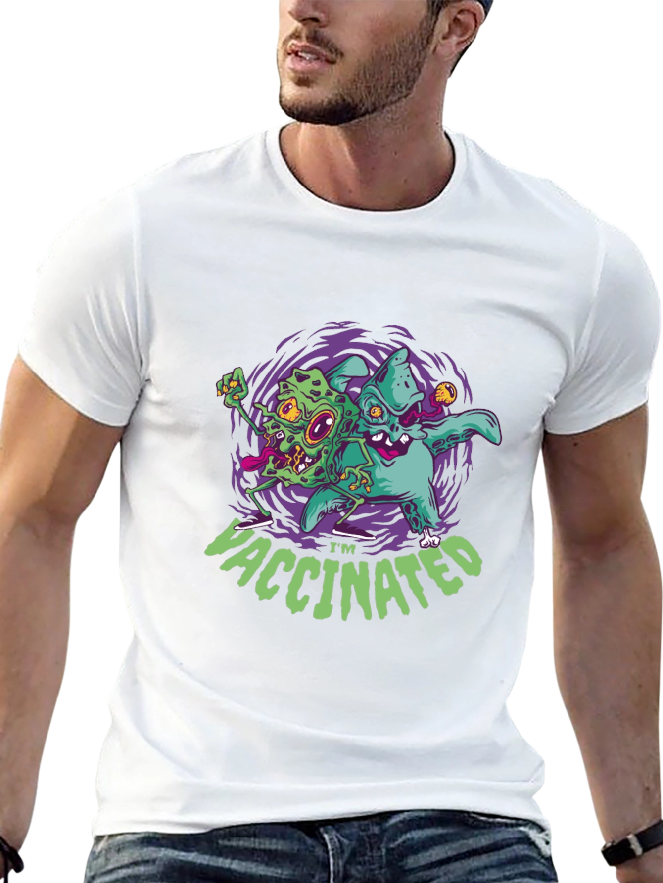 Im Vaccinated Zombie T-Shirt