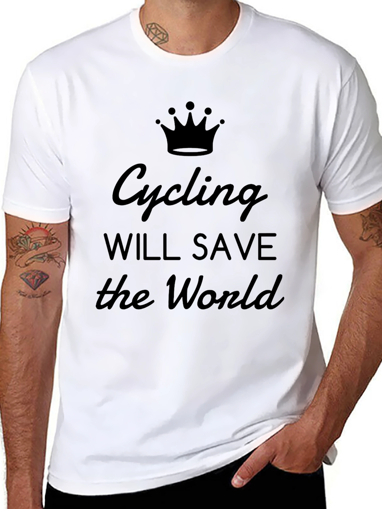Cycling Will Save the World T-Shirt