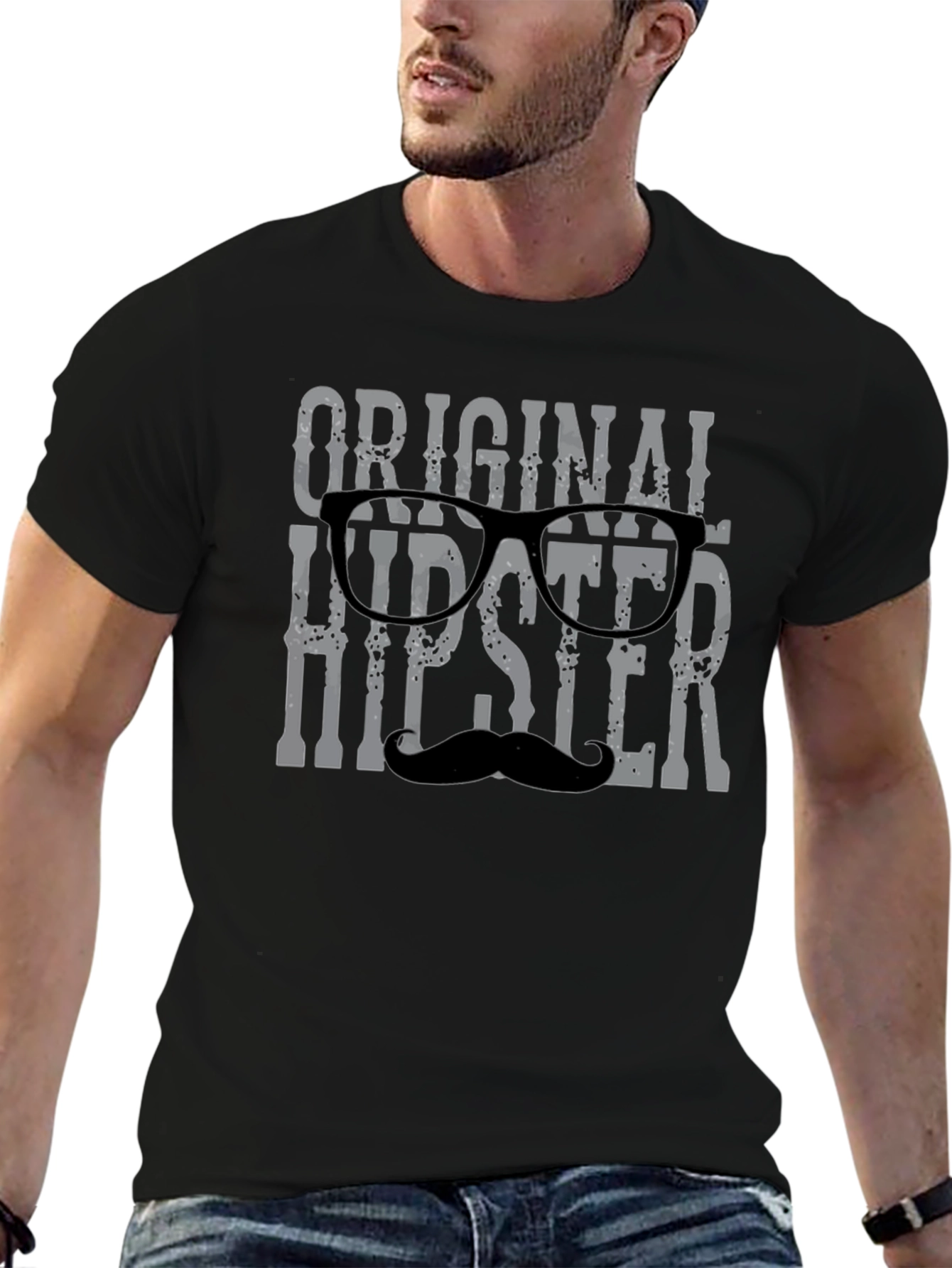 Original Hipster Graphic Tee - Retro Style