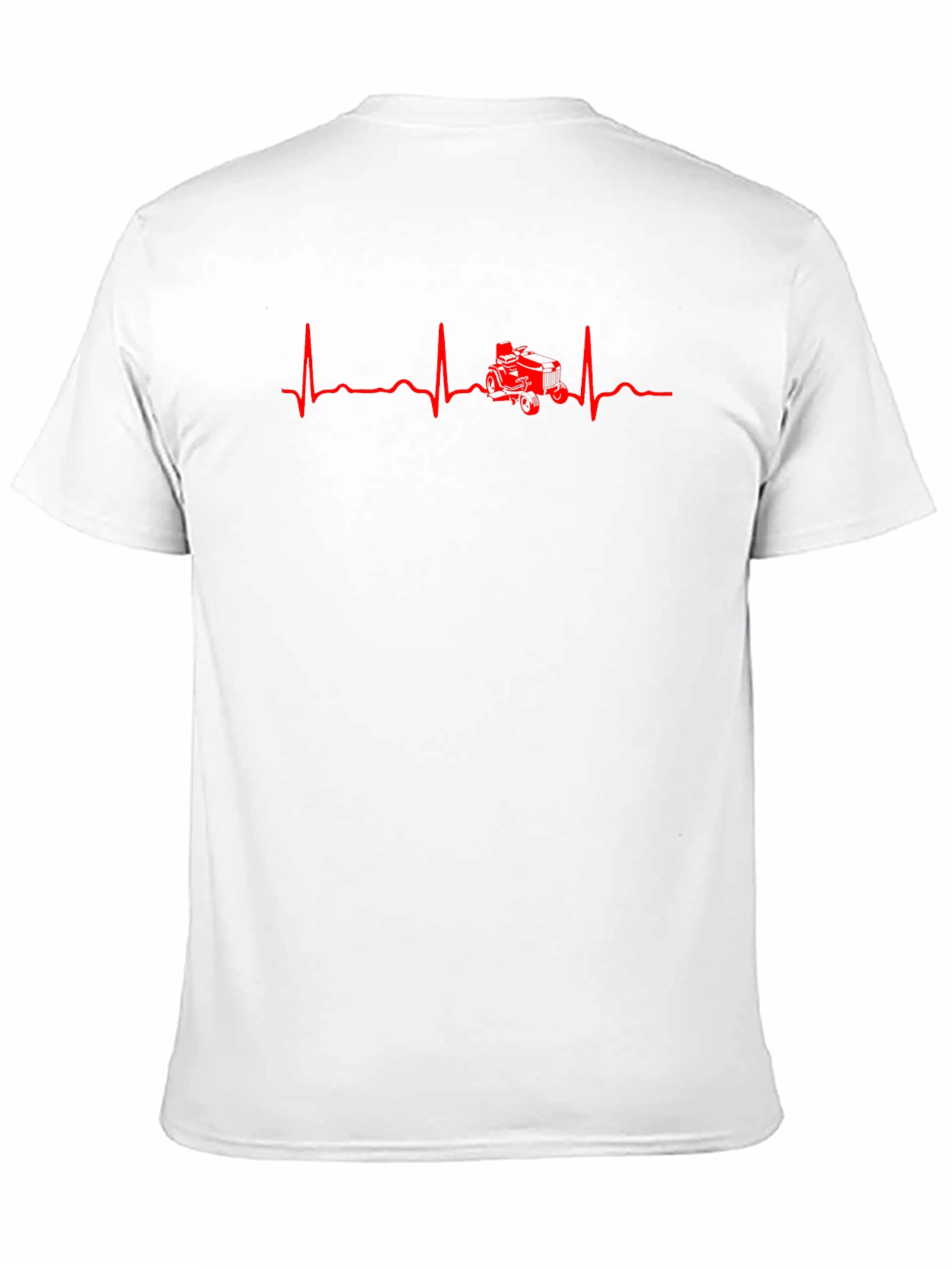 Heartbeat Tractor Graphic Tee - Black