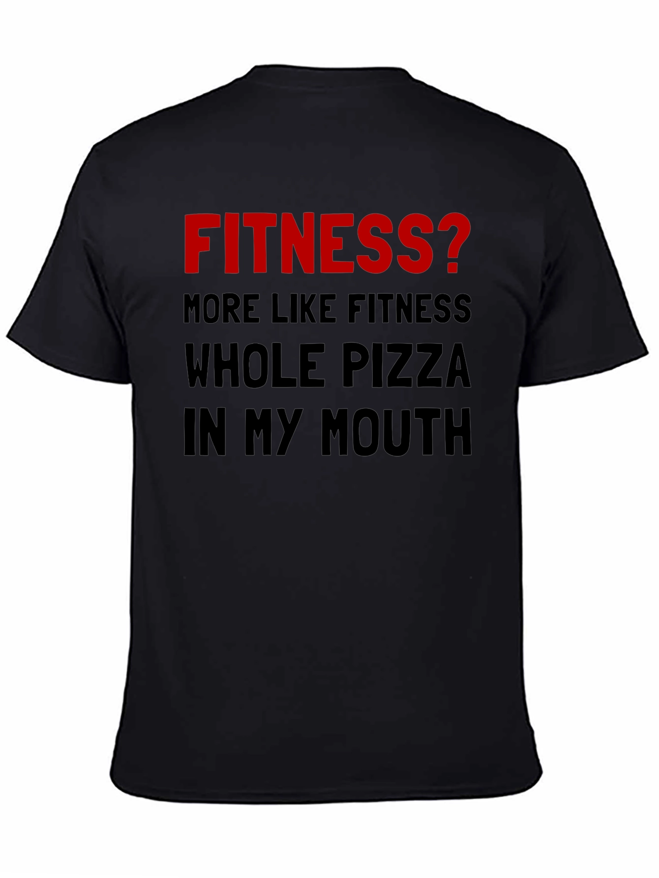 Funny Fitness Pizza T-Shirt