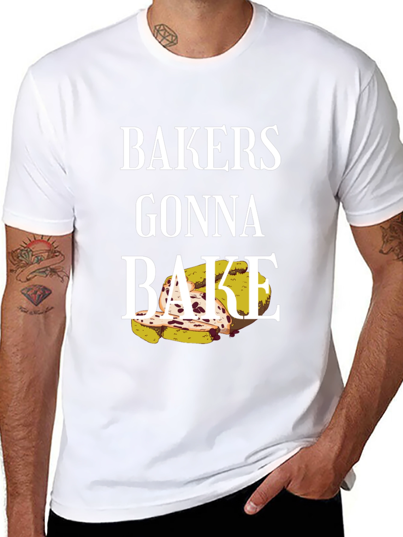 Bakers Gonna Bake T-Shirt - Novelty Cooking Tee