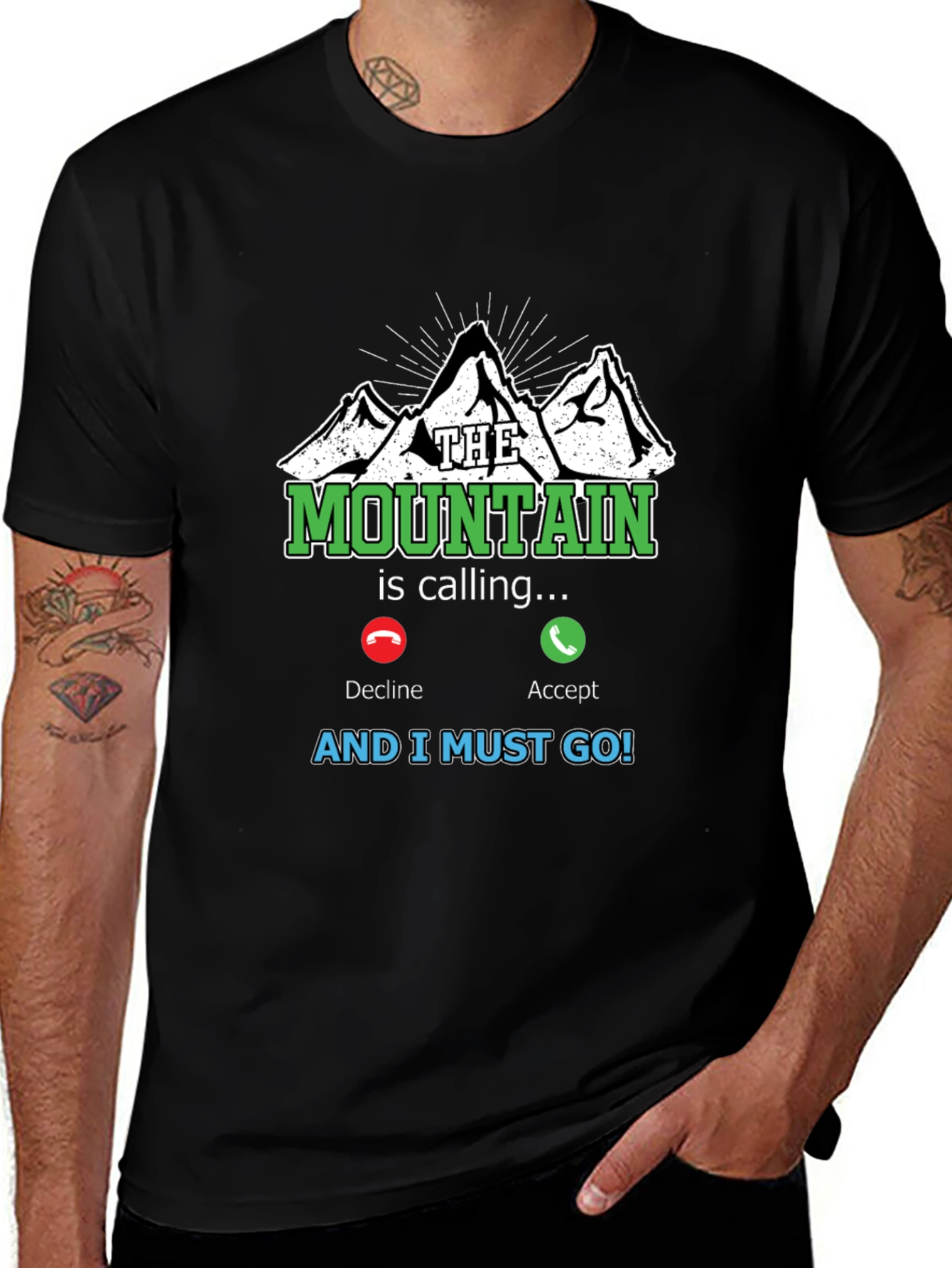 The Mountain is Calling T-Shirt