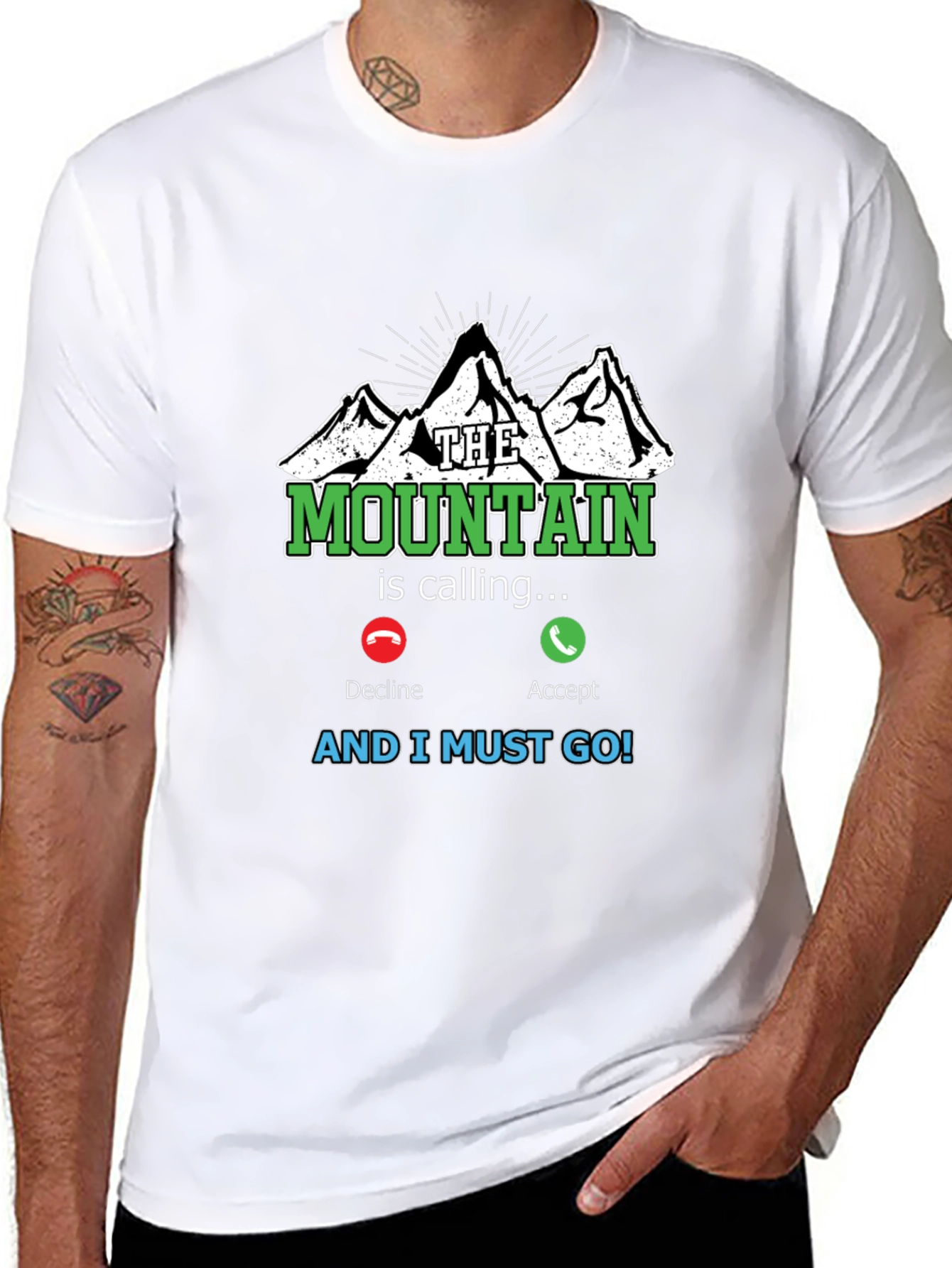 The Mountain is Calling T-Shirt