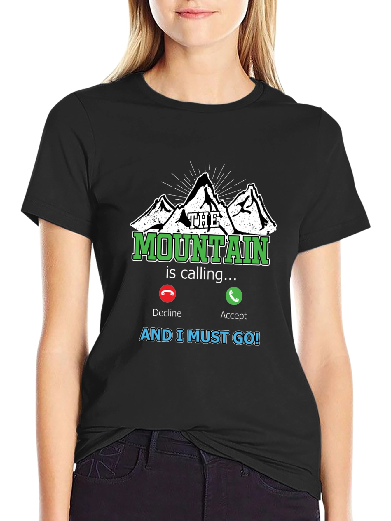 The Mountain is Calling T-Shirt