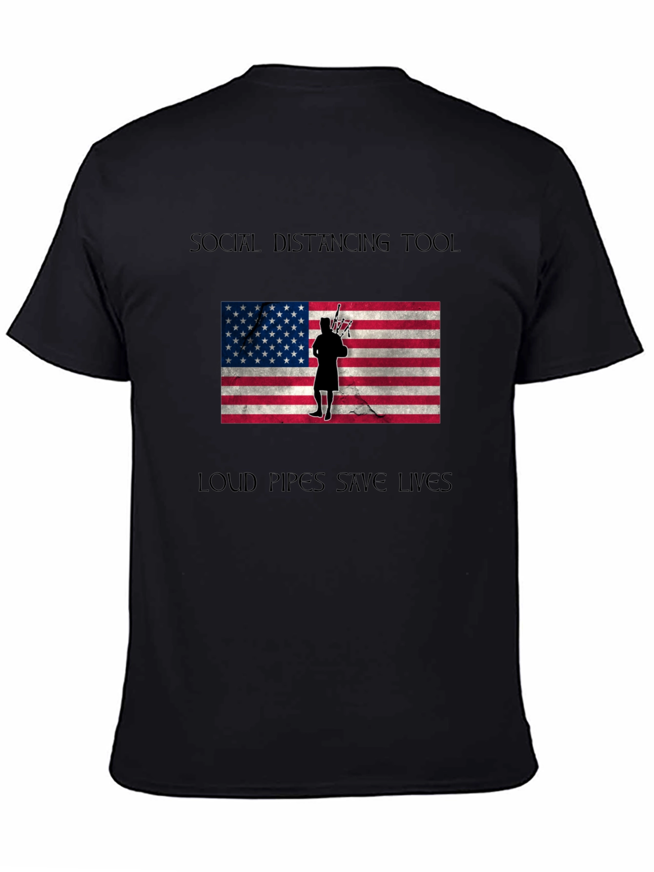 Social Distancing Loud Pipes T-Shirt