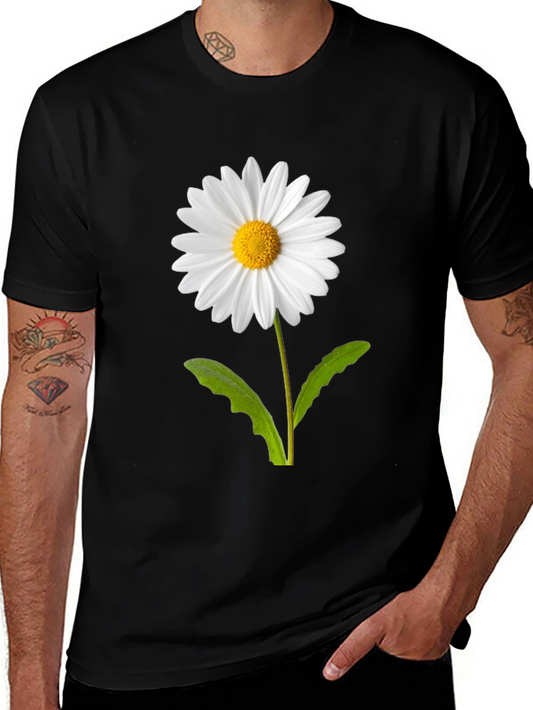 Daisy Graphic T-Shirt - Stylish Floral Tee