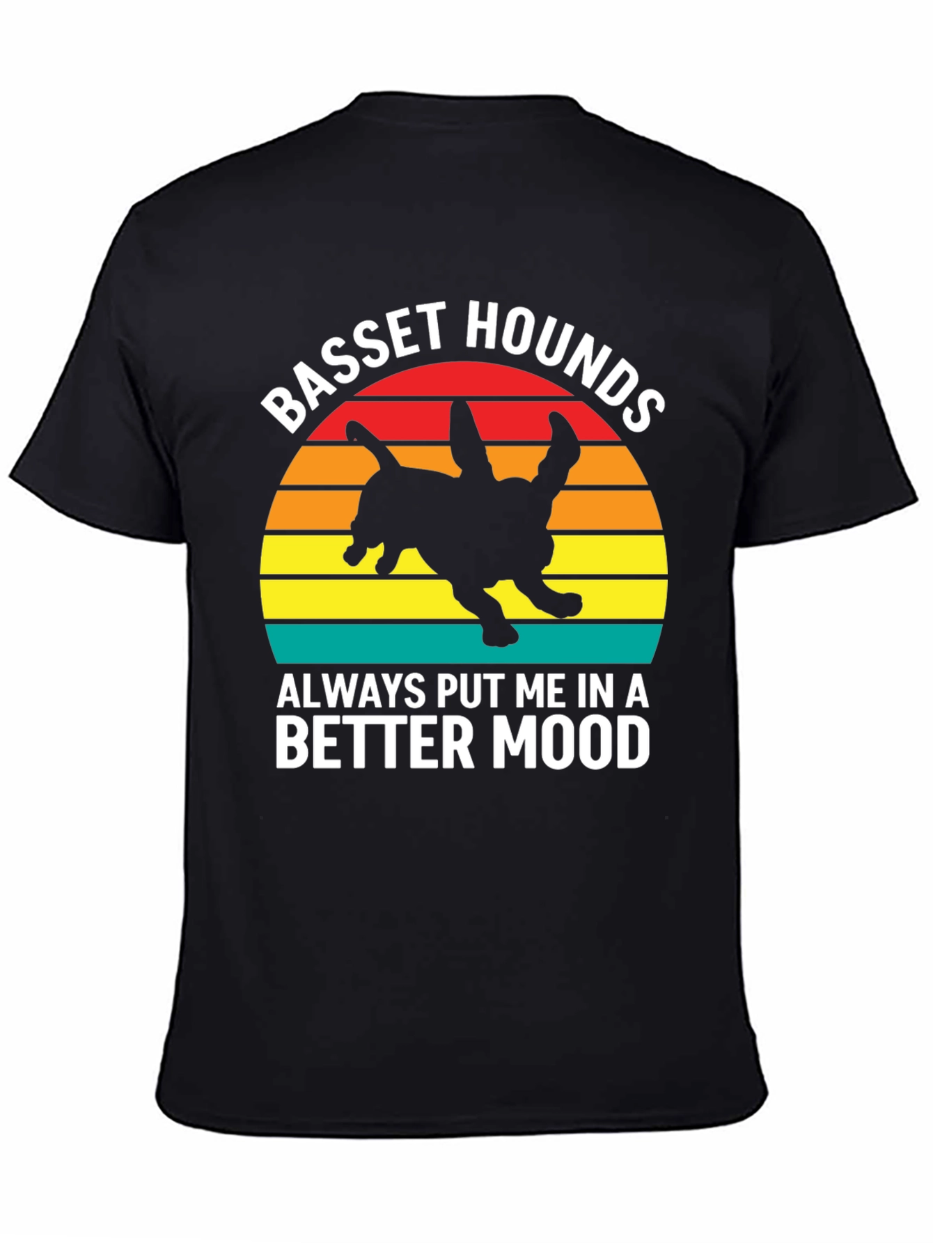 Basset Hound Mood T-Shirt - Dog Lover Tee