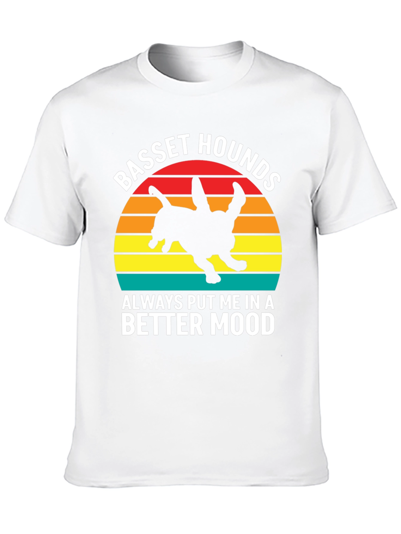 Basset Hound Mood T-Shirt - Dog Lover Tee