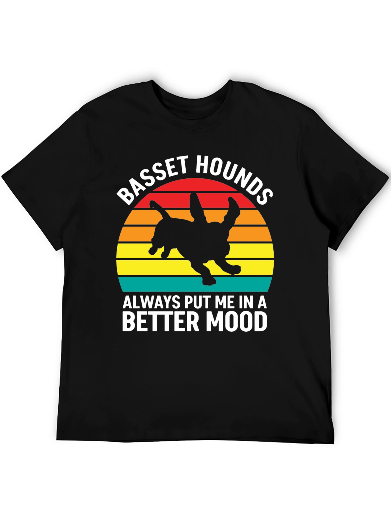 Basset Hound Mood T-Shirt - Dog Lover Tee