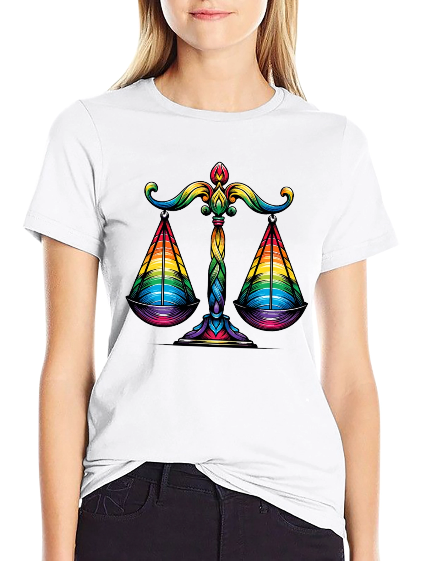 Rainbow Libra T-Shirt