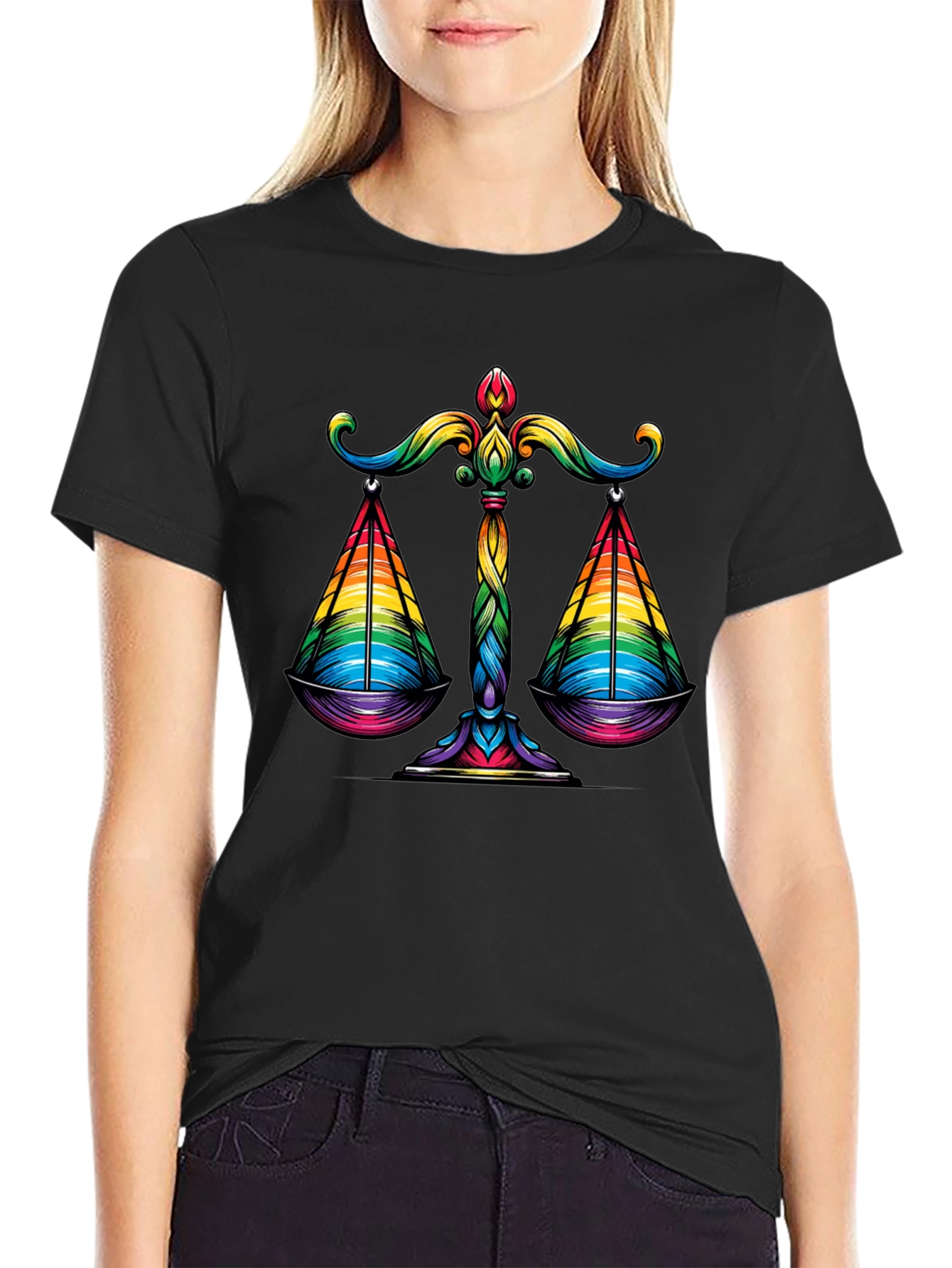 Rainbow Libra T-Shirt