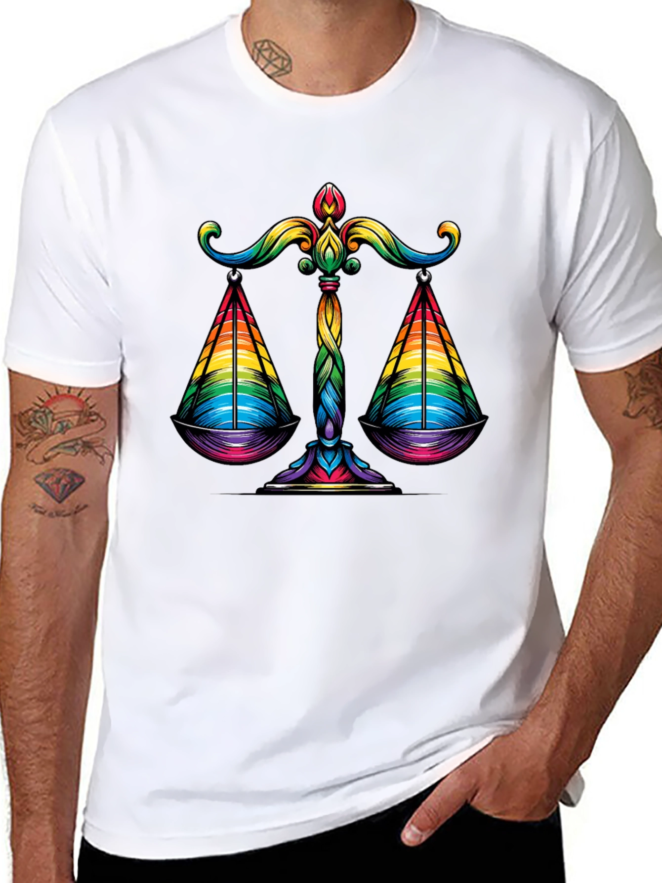 Rainbow Libra T-Shirt