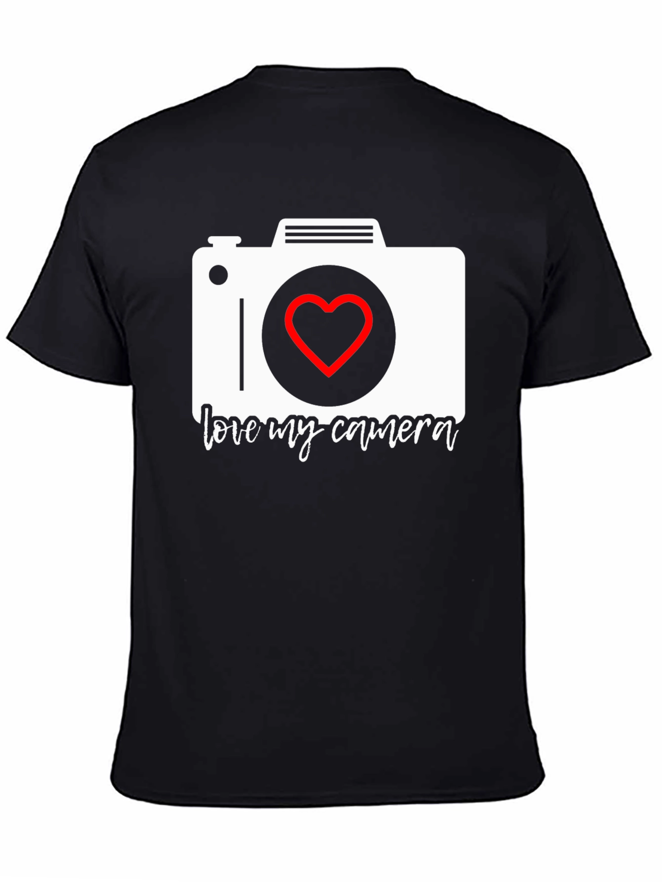 Love My Camera Graphic T-Shirt - Photographer Gift