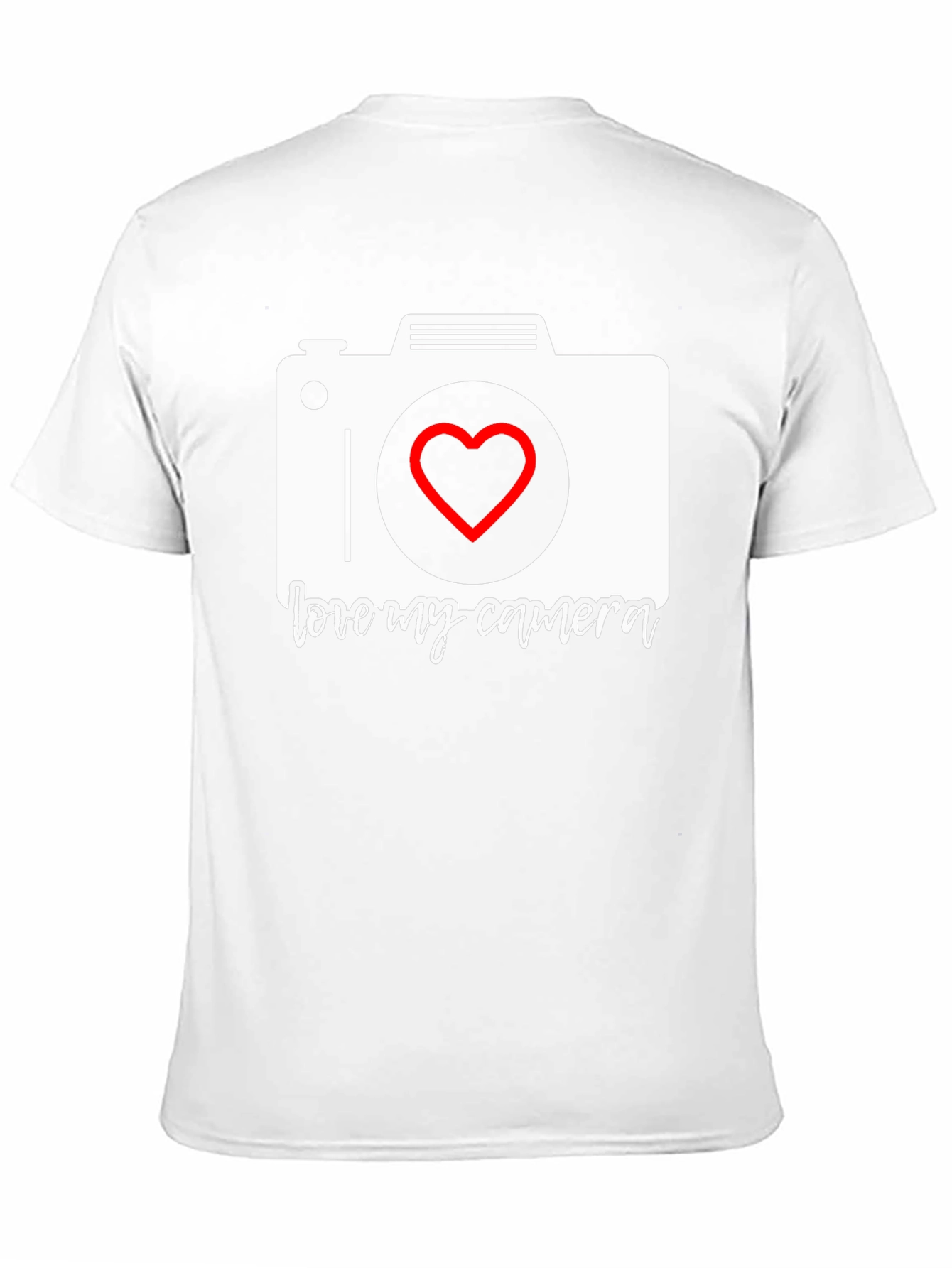 Love My Camera Graphic T-Shirt - Photographer Gift