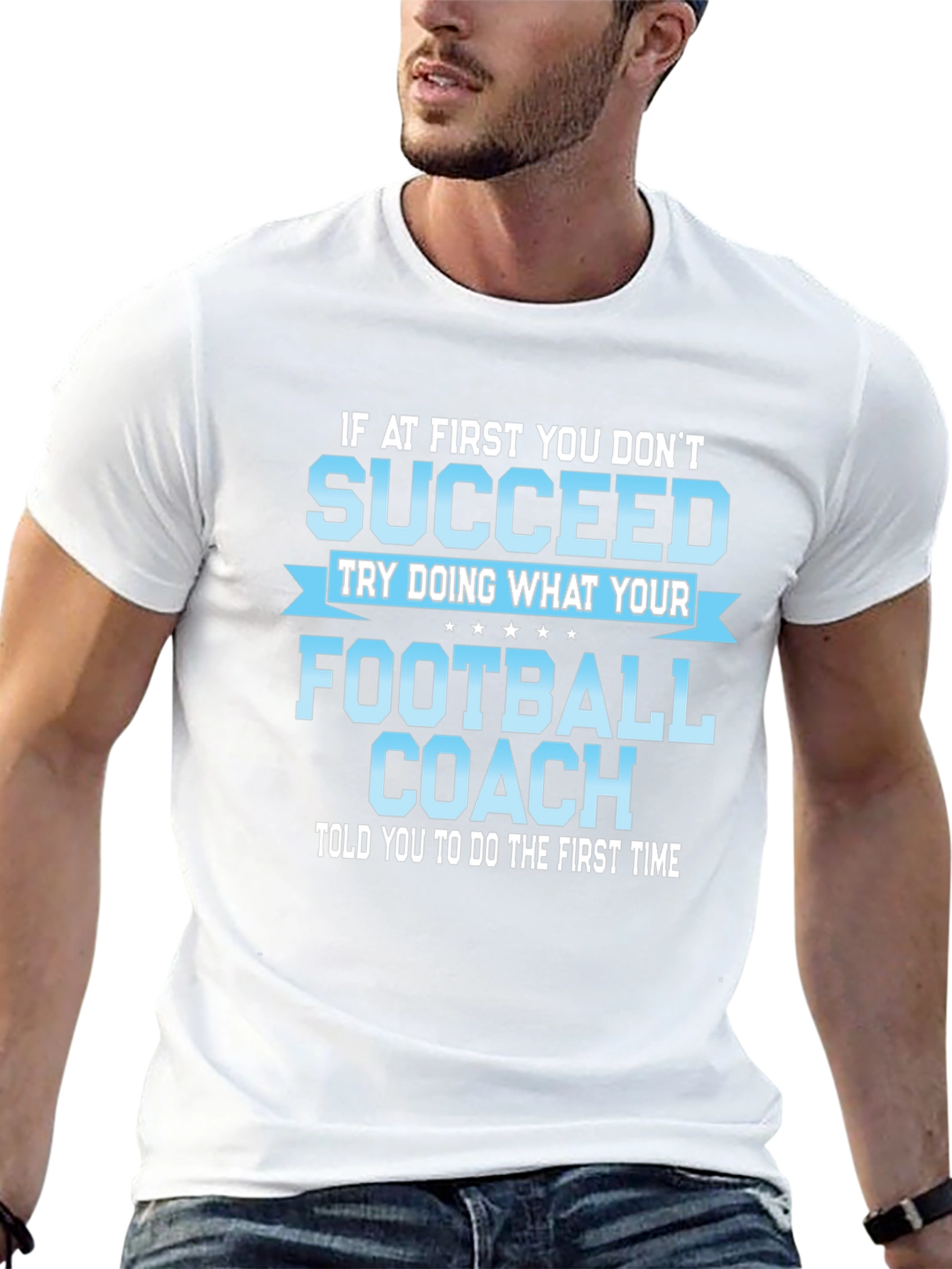 Football Coach Funny T-Shirt Gift