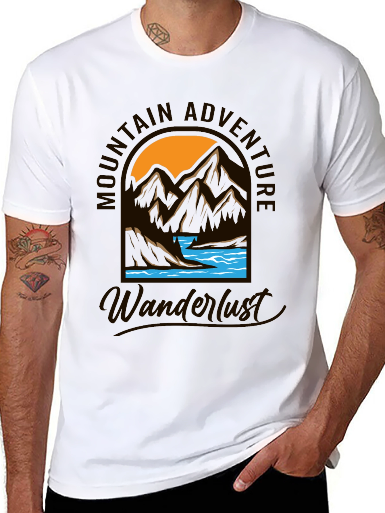 Mountain Adventure Wanderlust Graphic Tee