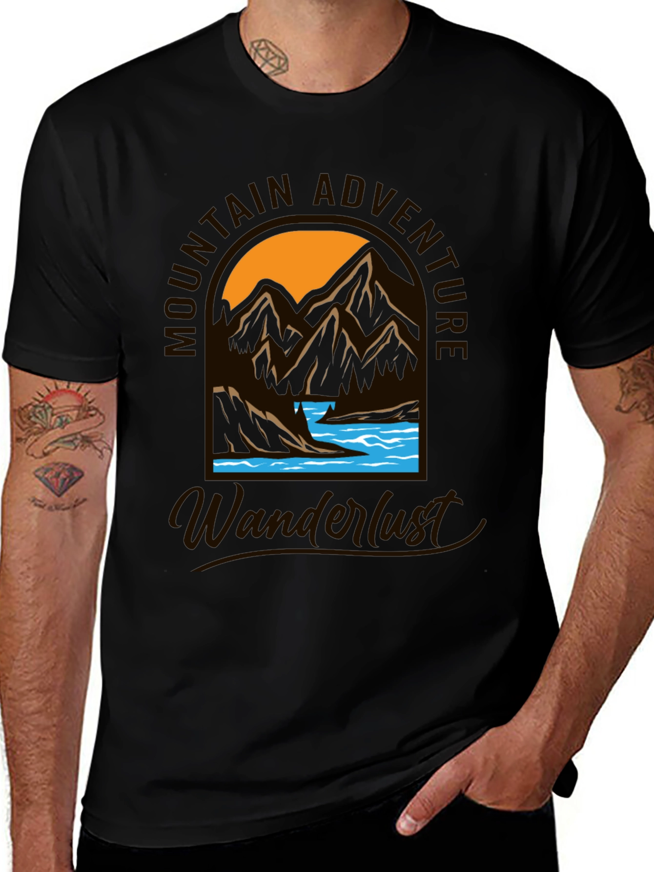 Mountain Adventure Wanderlust Graphic Tee