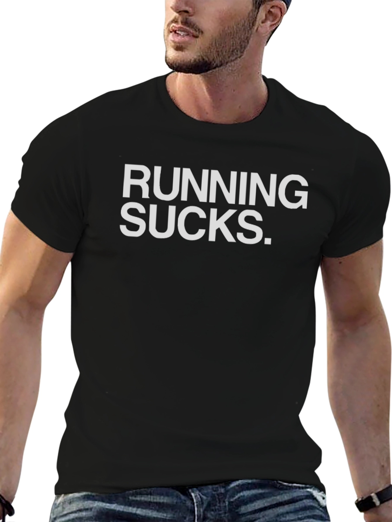Running Sucks T-Shirt - Funny Workout Tee