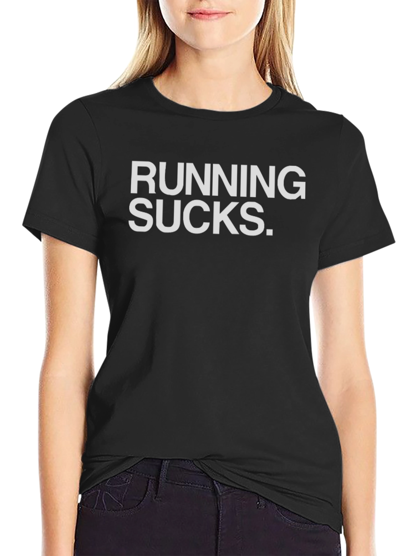Running Sucks T-Shirt - Funny Workout Tee