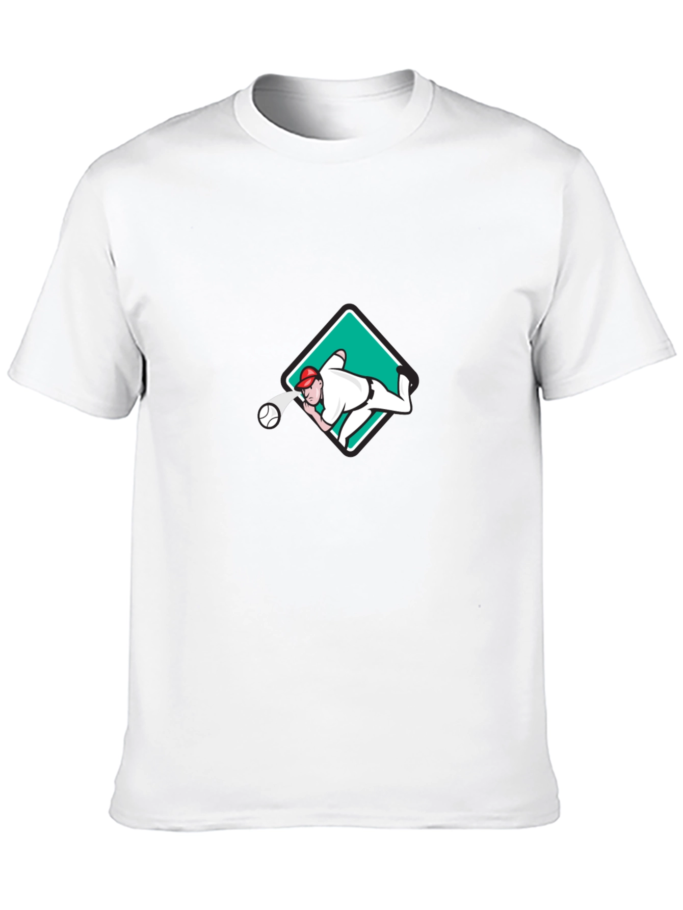 Baseball Pitcher Graphic Tee