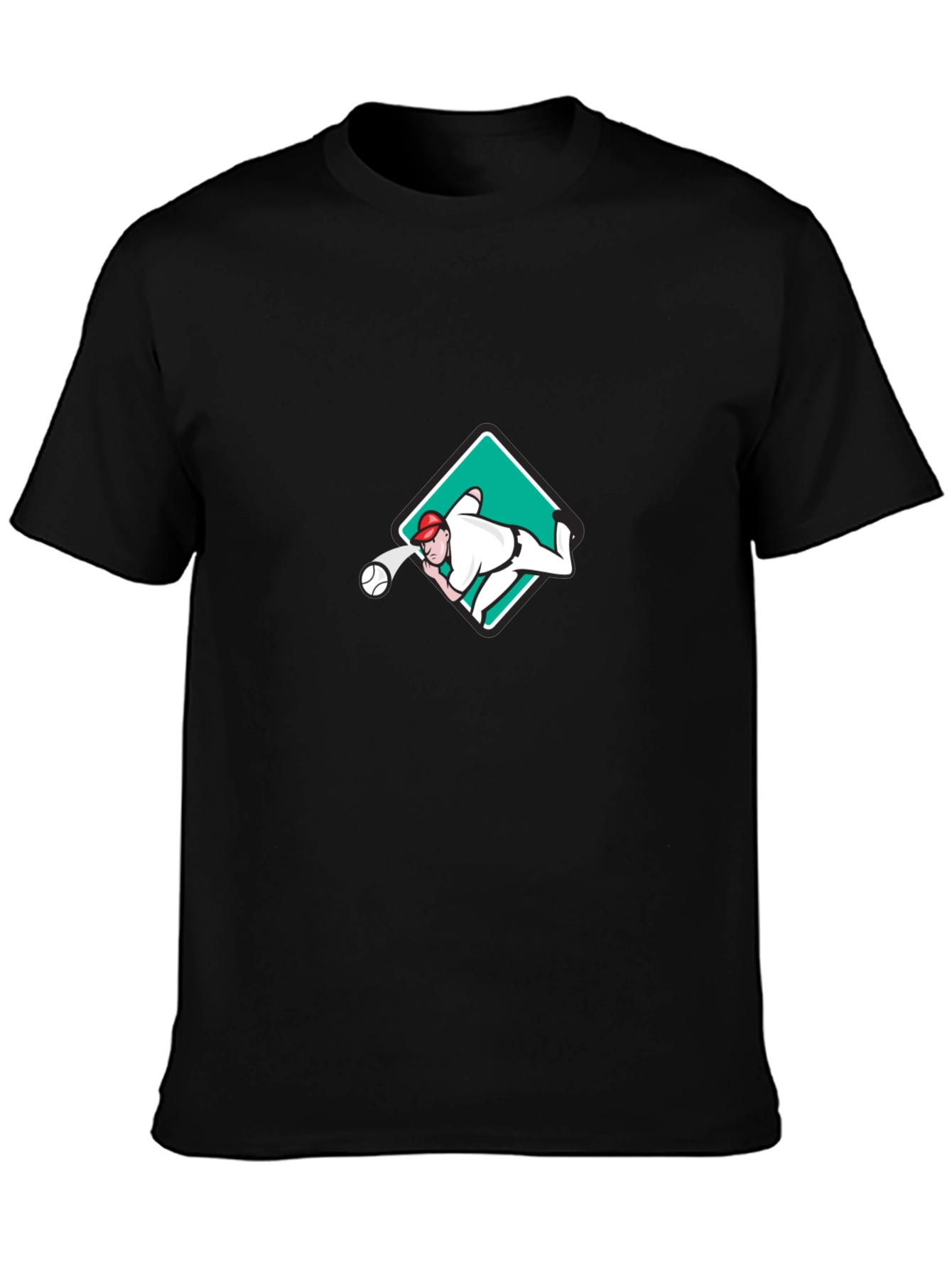 Baseball Pitcher Graphic Tee