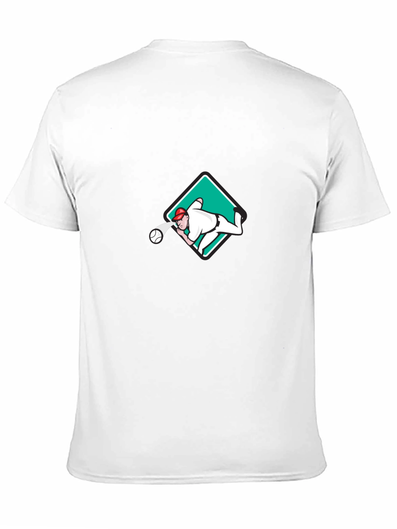 Baseball Pitcher Graphic Tee